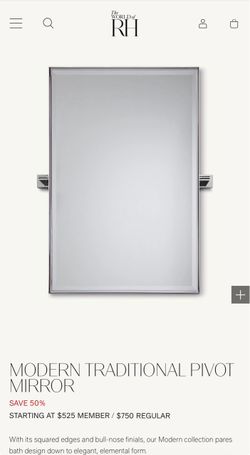 Beveled mirrors (2)