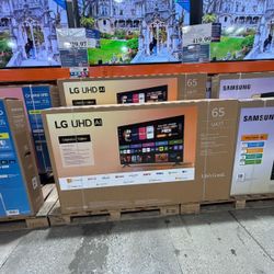 65” Lg smart 4k led uhd tv 