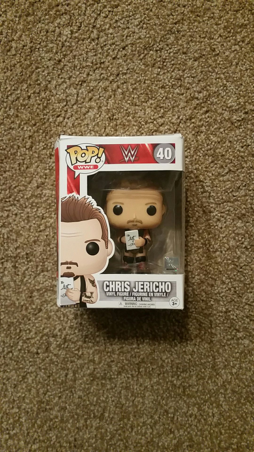 WWE Chris Jericho Pop Figure