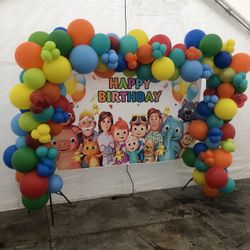 Cocomelon Backdrop