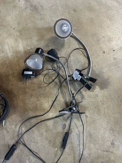 2 LED Clip-On Gooseneck Lights $10 for two