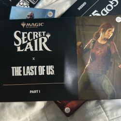 MTG Secret Lair x The Last of Us Part 1 Sealed – Limited Edition Magic The Gathering