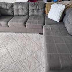Living Room Sofa With Ottoman For Sale