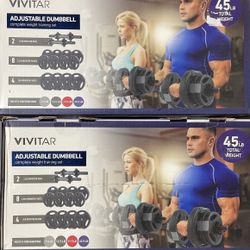 Weightlifting Dumbbells Adjustable 