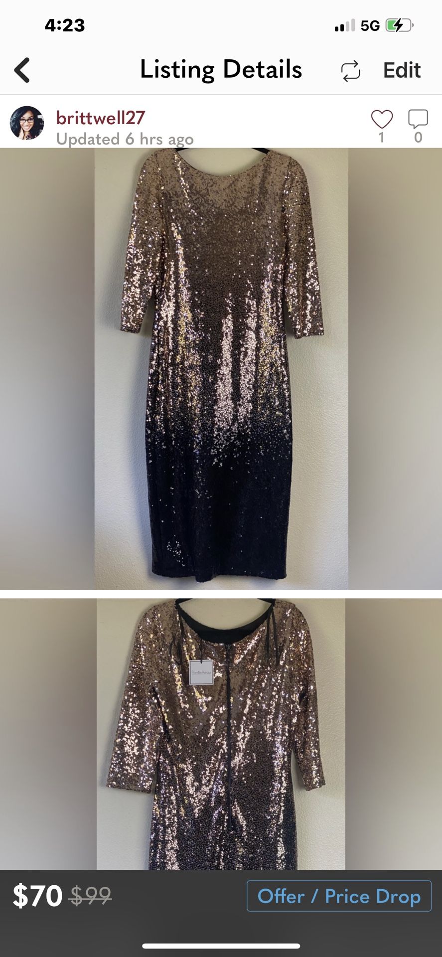 Sequin Dress