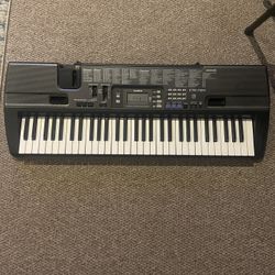 Used Casio Keyboard With Stand 