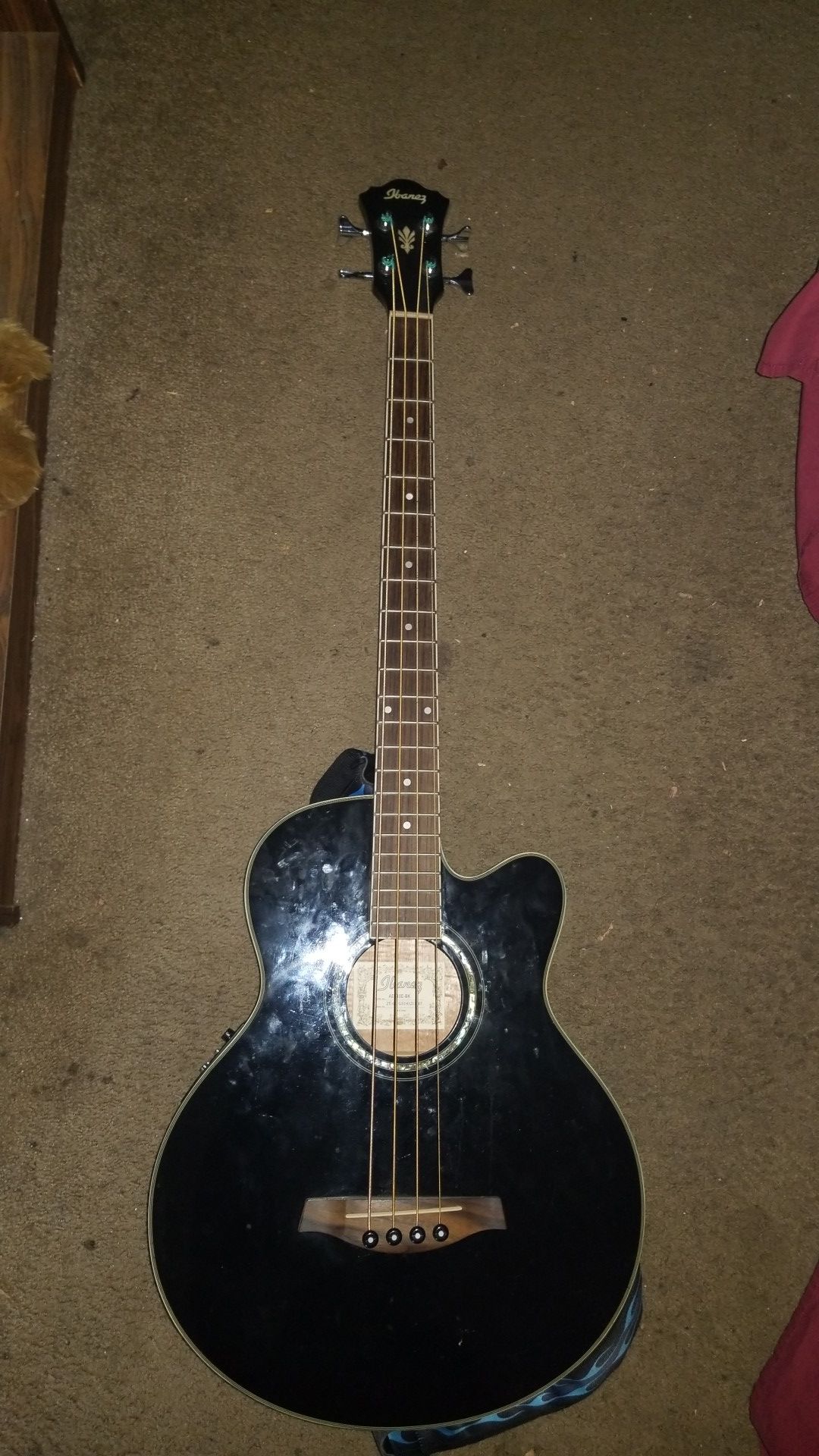 Ibanez Acoustic Electric Bass Guitar