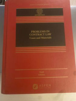 Problems in Contract Law: Cases and Materials 10th edition