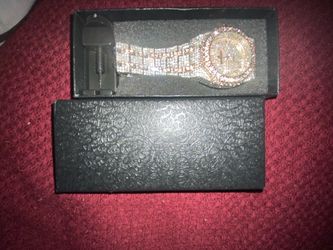 Water Proof VVS Moissanite Audemars  Piguet “AP”Watch Thats Passes Diamond Tester