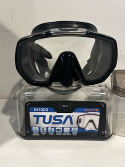 TUSA Freedom Elite M-1003 Scuba Mask – Like New