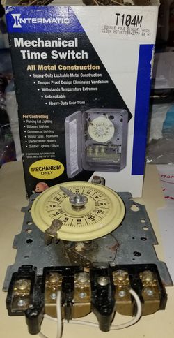 Mechanical timer switch - Intermatic