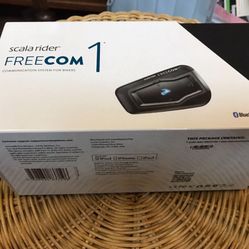 ++++ Freecom1 Motorcycle Helmet Speakers and Phone Blutooth