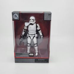 STAR WARS Squad Leader Stormtrooper Elite Series Die Cast Action Figure 
6.5 in. New, sealed.
Age 3+.
Weight 1lb plus shipping materials.