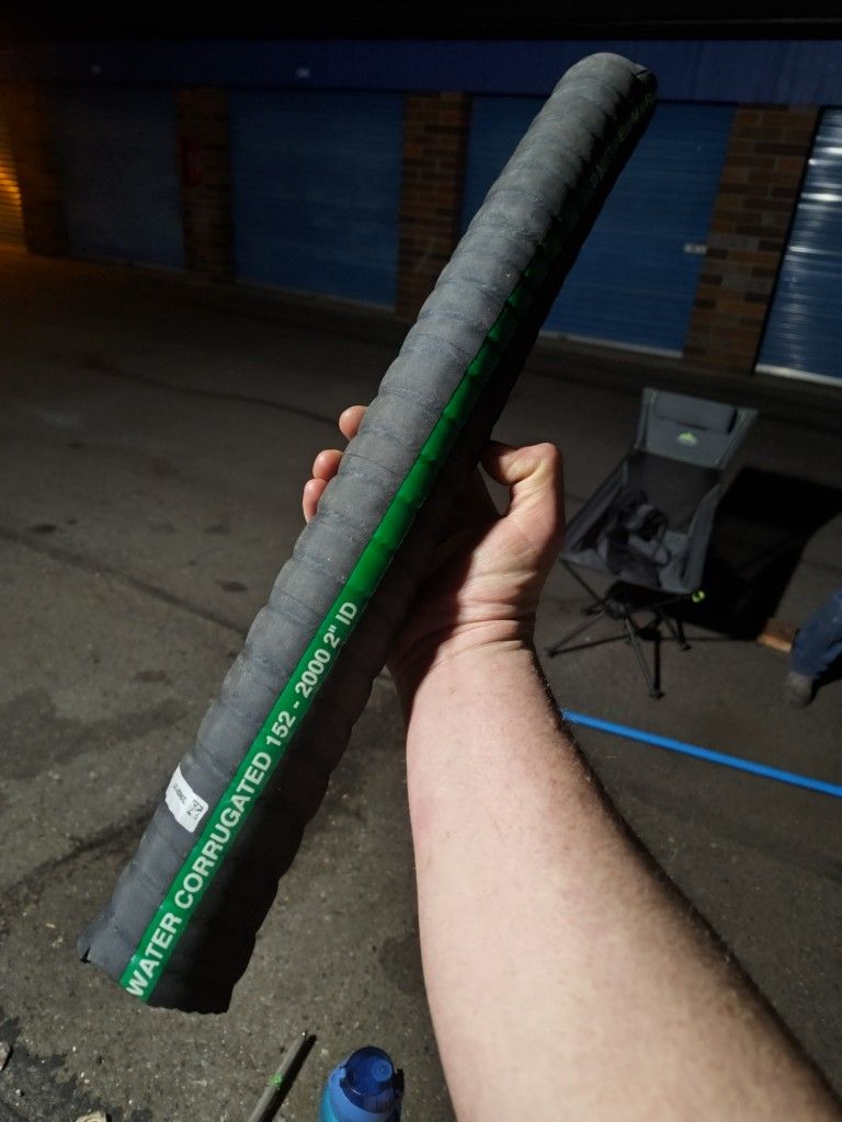 18" Cummins Water Corrugated 152 - 2000 2" OD Hose