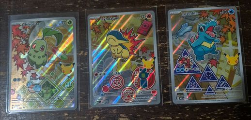 First Partner series 2 Johto set.
