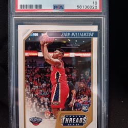Pelicans Zion Williamson RC PSA 10