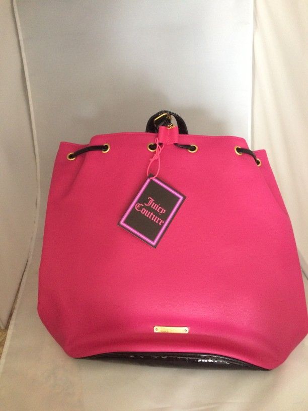 Faux Leather Backpack Juicy Couture
