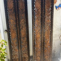 Woodcarved Screen/Wall Hanger