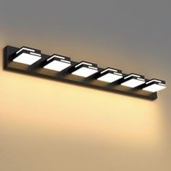  LED bathroom vanity lights, 6 lights,