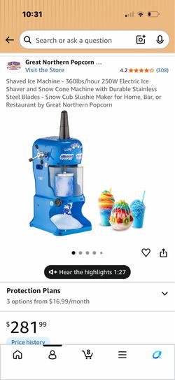 Shaved Ice Machine