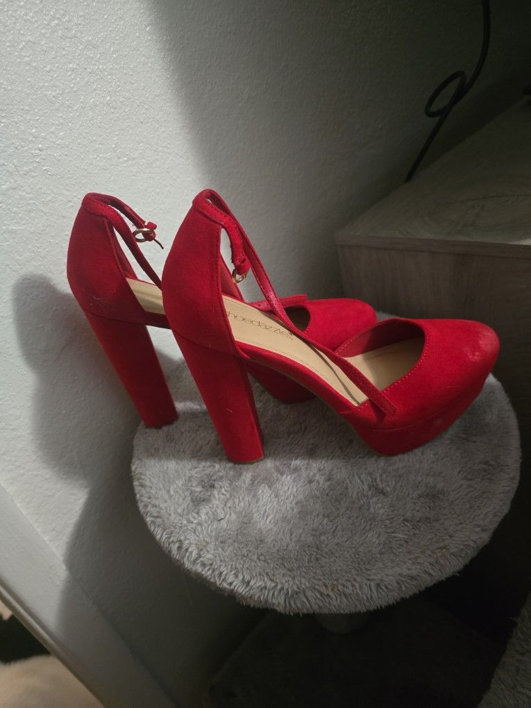 Shoedazzle Red Heels