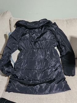 Coat with hoodie