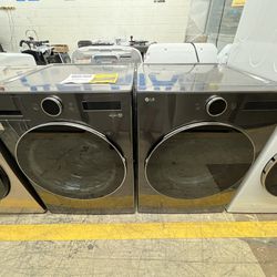 LG Washer And Gas Dryer Brand New 1 Year Manufacturer Warranty 