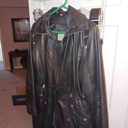 Women's Genuine Leather Coat L Bod Christensen