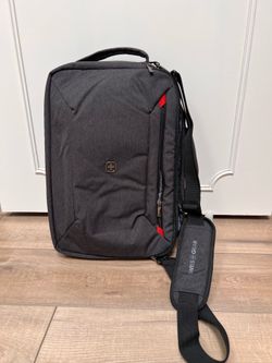 SwissGear - 16" Commute Hybrid Brief / Backpack - Gray