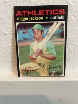 Reggie Jackson 71 topps