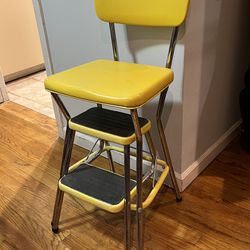 Cosco Yellow Step Stool Chair 