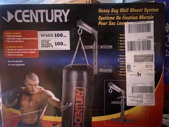 Century Boxing bag Heavy Bag Wall Mount System