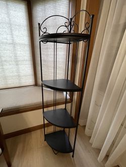 Black Metal Stand