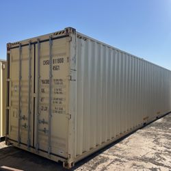40 FOOT 2-TRIP HC NEWER CARGO SHIPPING CONTAINER 