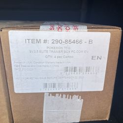 Pokemon 151 PC ETB Sealed Case
