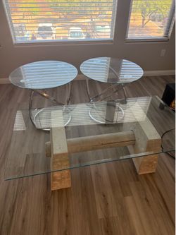 Coffee table set $100