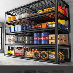 REIBII 78" H 3000lbs Heavy Duty Industrial Shelving,5-Tier Adjustable Metal Shelving Units For Pantry, Warehouse, Basement - 55.2 "W X 26"Dx78"H