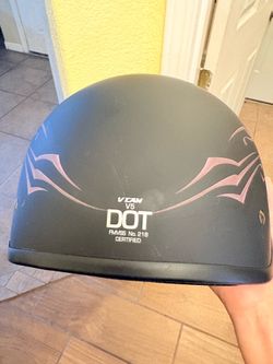 Motorcycle half helmet VCAN  V5 certified