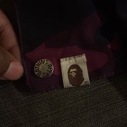 Purple Bape Jacket