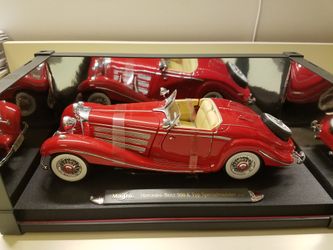 Maisto 1936 Mercedes-Benz 500 K TYP Special Roadster 1:18 Scale 