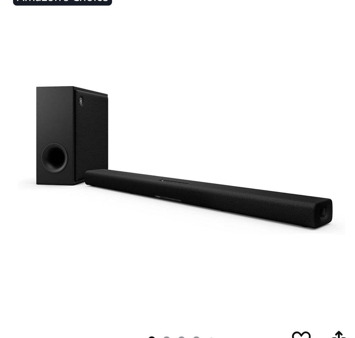Soundbar And Subwoofer