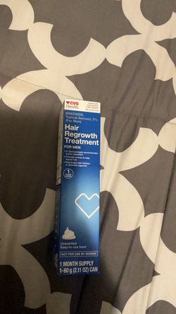 Men’s minoxidil treatment