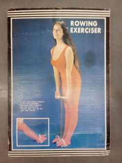 Rowing Exerciser 1880 Vintage Pull up