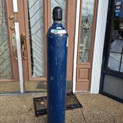 Large Empty Helium Tank