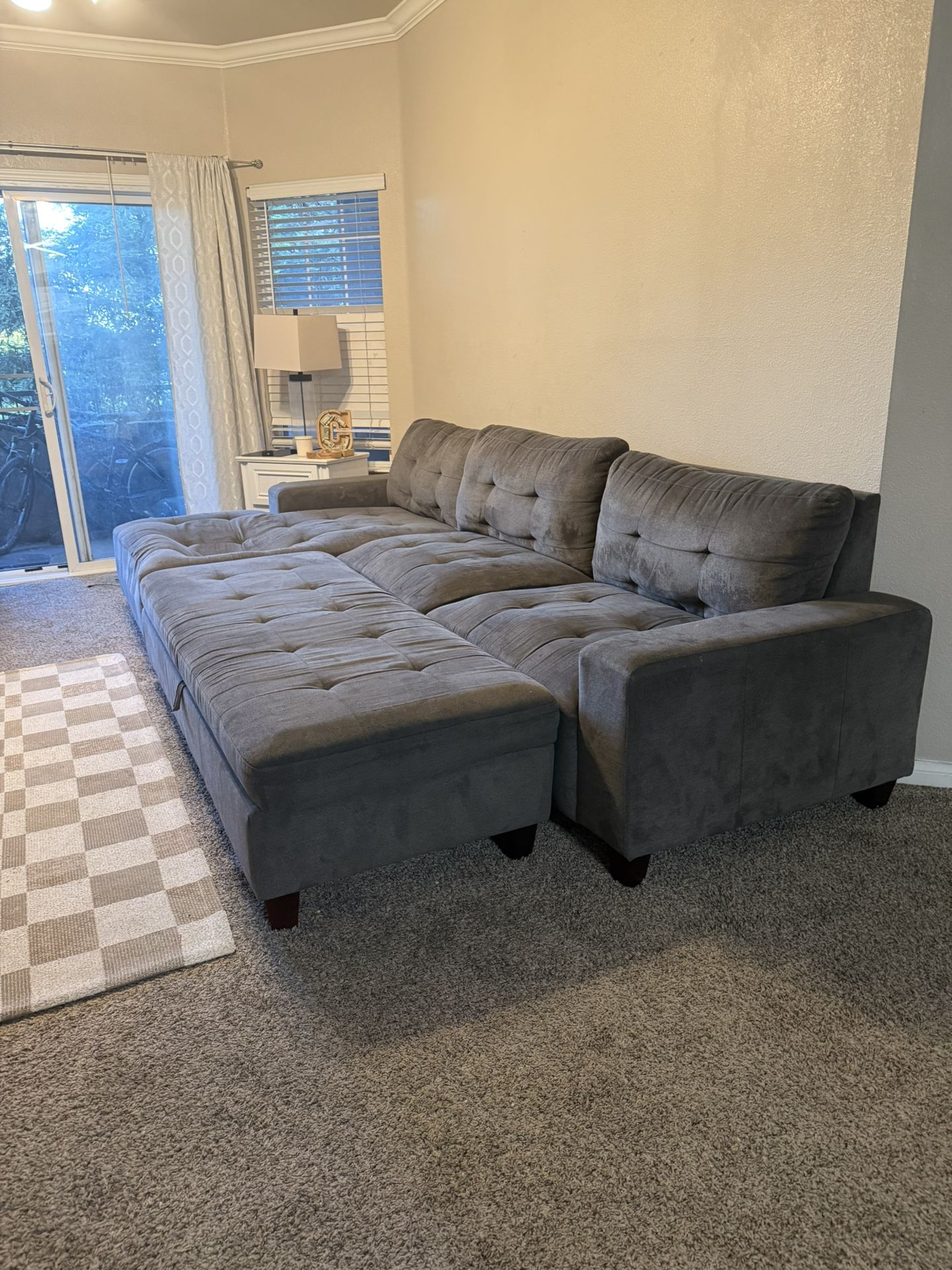 Couch And Ottoman Set