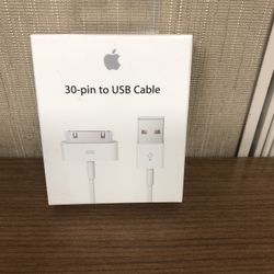 Brand New 30 -pin to USB Cable 