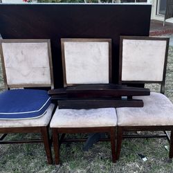 Dining Table W/ Chairs 
