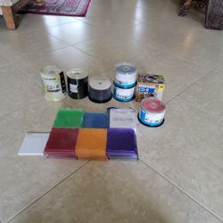 CD-R, DVD-R, Jewel Cases And Sleeves 