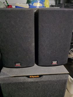 2 MTX Audio MONITOR5i 5.25" 8-Ohm Bookshelf Speakers