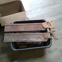 Vintage Hand Saws